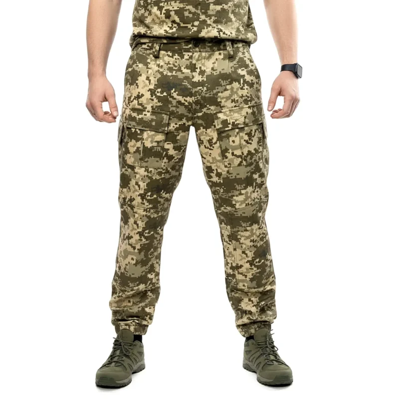 Тактичні штани карго колір піксель з 6 кишенями Тактические брюки карго цвет пиксель с 6 карманами