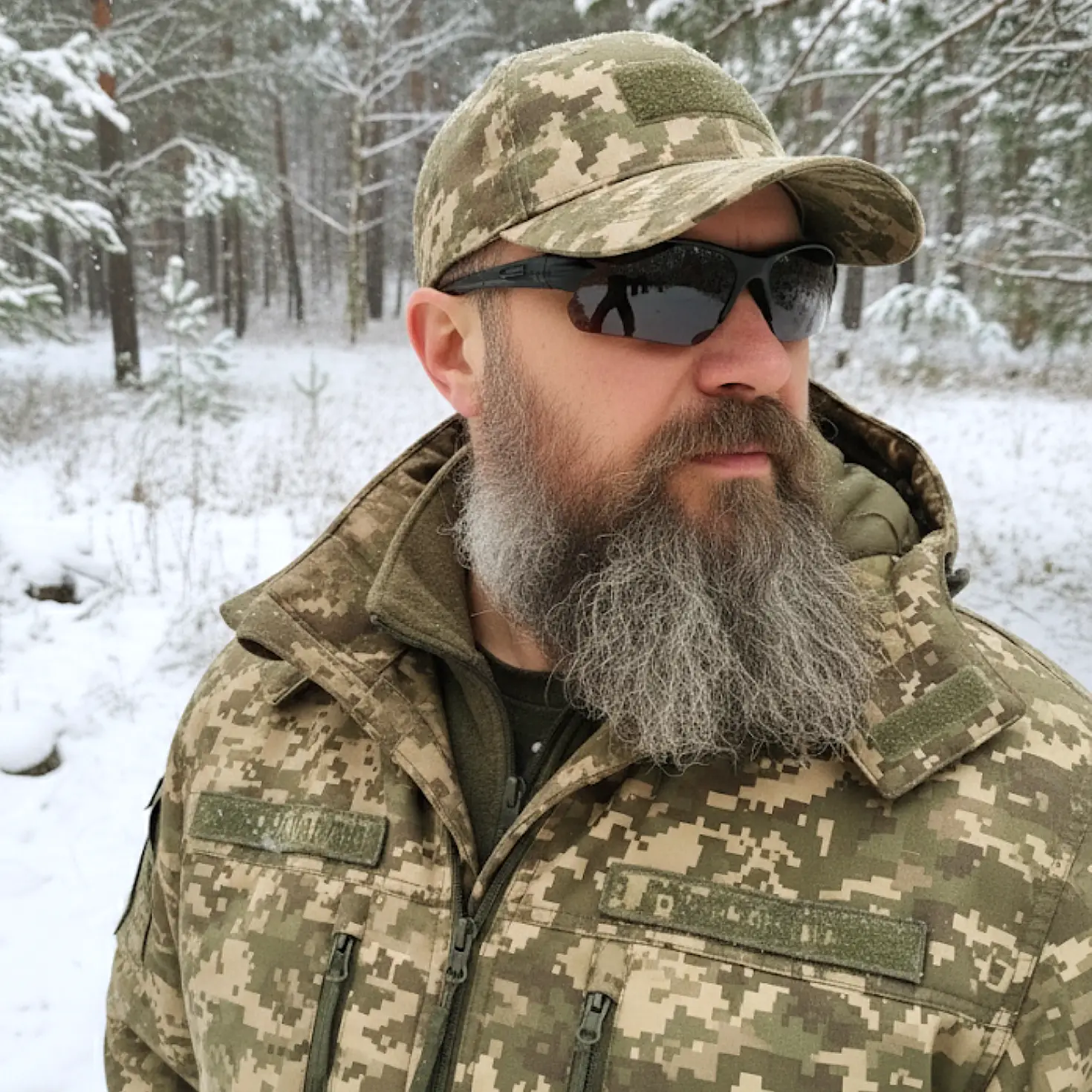 Бейсболка зимова Softshell піксель (арт. 1104) Бейсболка зимняя Softshell пиксель (арт. 1104)