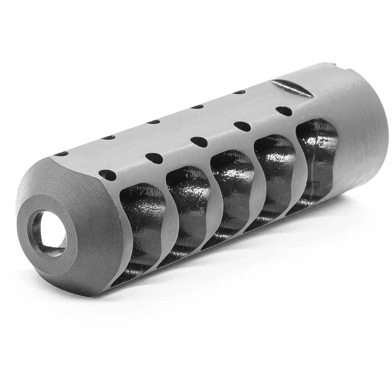 Сталевий ДГК Terminator-5 ПКМ 7.62x54R M18x1.5L Стальной ДТК Terminator-5 ПКМ 7.62x54R M18x1.5L