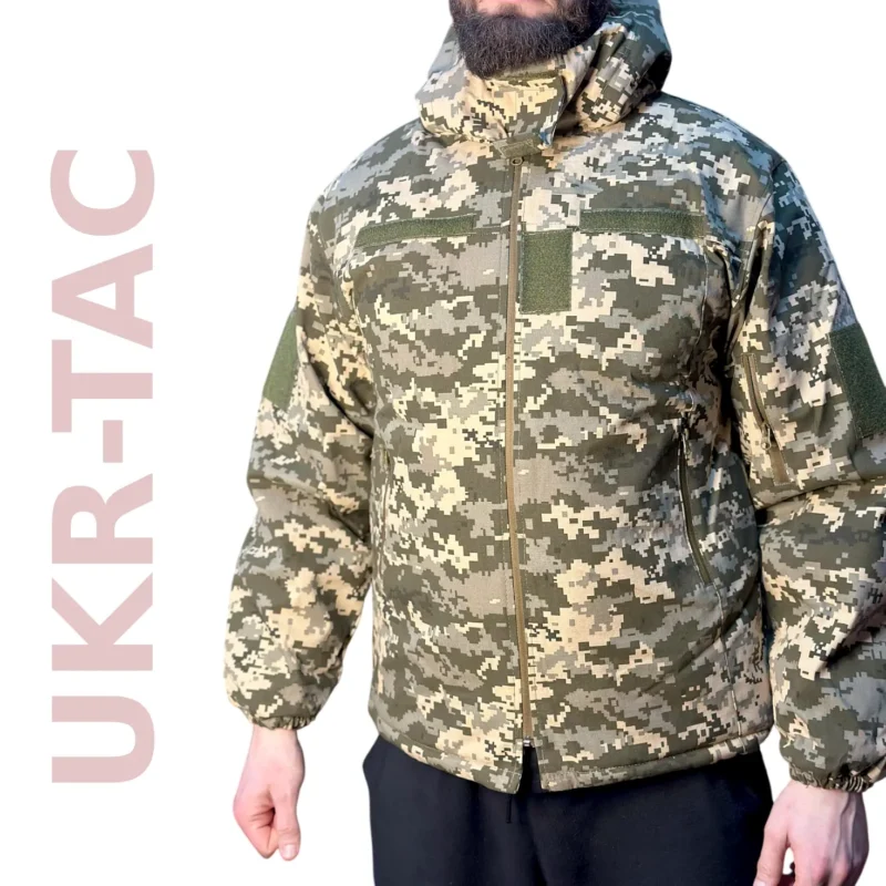 Куртка тактична зимова UKR-TAC Куртка тактическая зимняя UKR-TAC