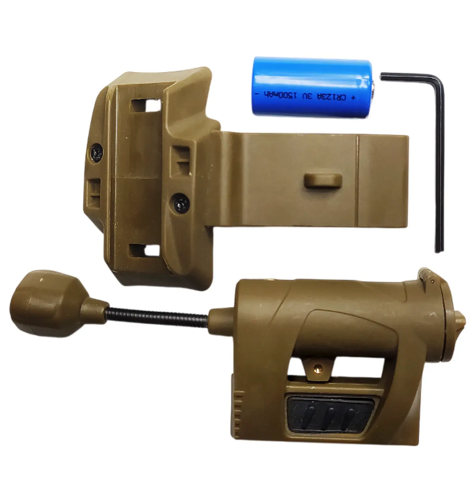 Ліхтар тактичний на шолом Night Evolution MPLS CHARGE Фонарь тактический на шлем Night Evolution MPLS CHARGE