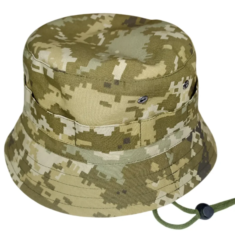 Панама зі стрічкою MOLLE піксель (арт.2446) Панама с лентой MOLLE пиксель (арт.2446)