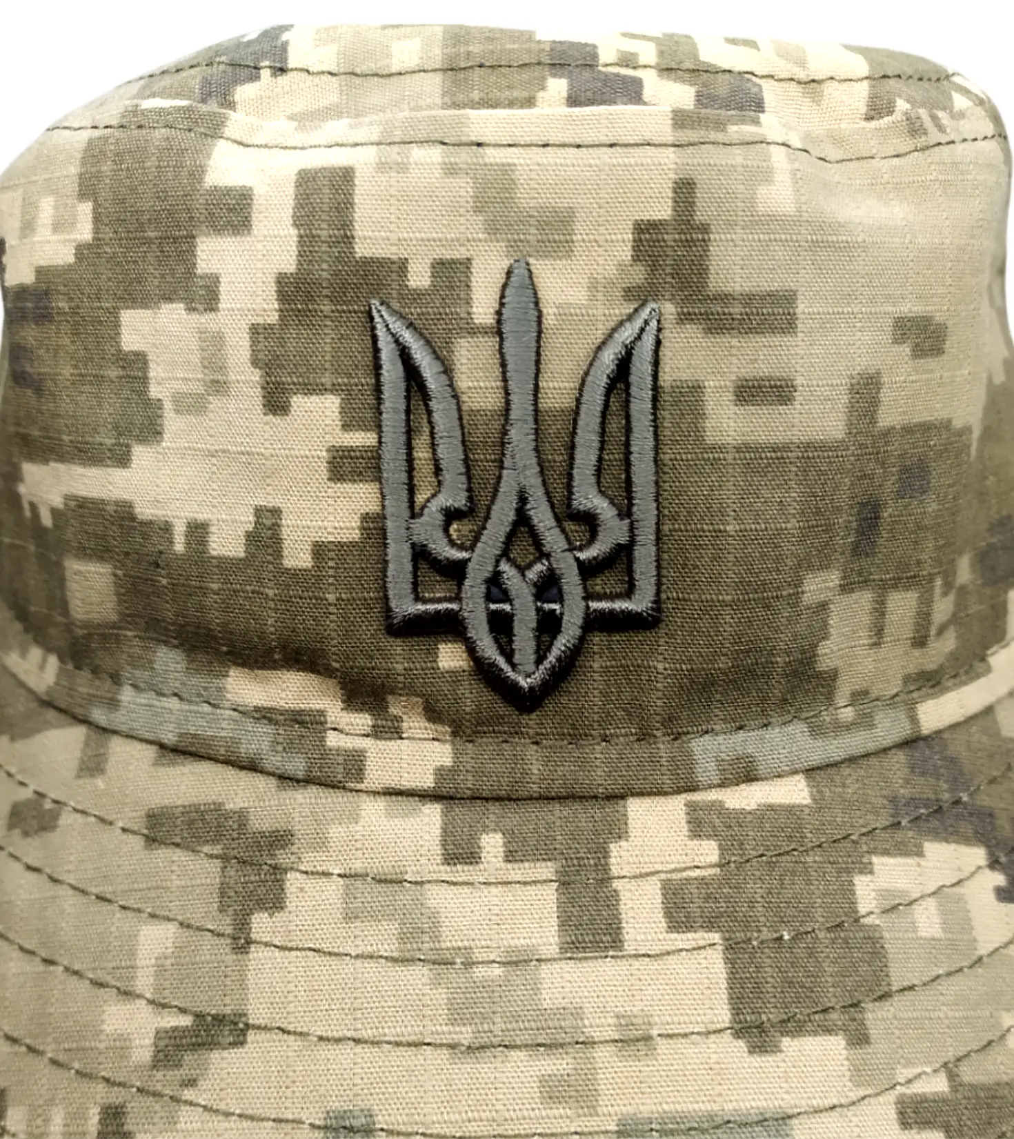 Панама з гербом Тризуб Піксель MM14 (розмір L) Панама с гербом Тризуб Пиксель MM14 (размер L)