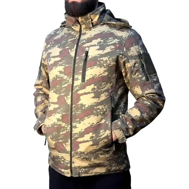 Куртка COMBAT SoftShell камуфляж (6 кішень) Куртка COMBAT SoftShell камуфляж (6 карманов)