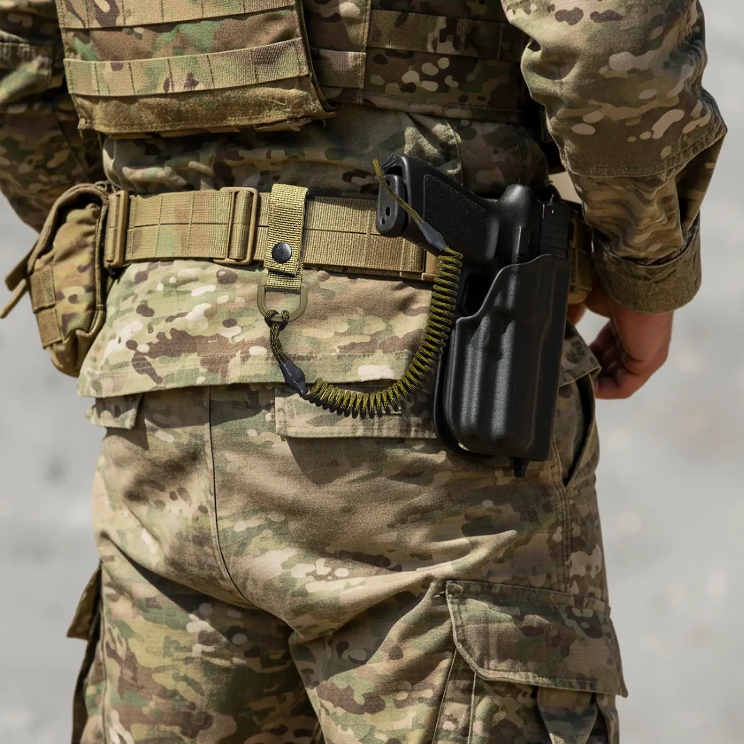 Страхувальний тренчик з металевим карабіном (арт.3320) Страховочный тренчик с металлическим карабином (арт.3320)
