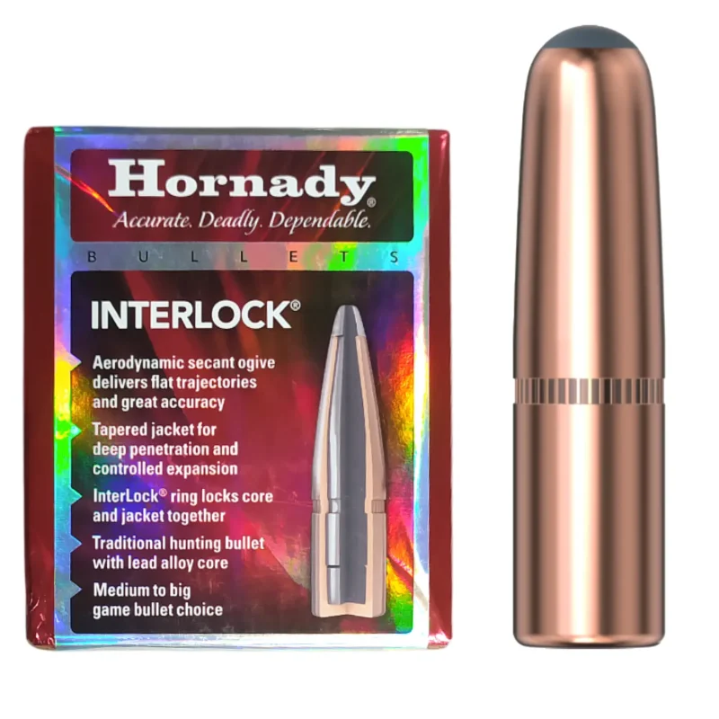 Кулі HORNADY RN INTERLOCK .30 Cal 220 gr (100 шт.)
