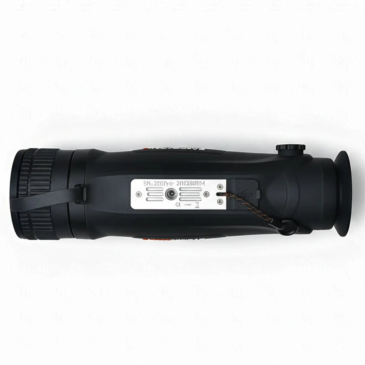 Тепловізор ThermTec Cyclops 350 Pro від знизу Тепловизор ThermTec Cyclops 350 Pro вид снизу