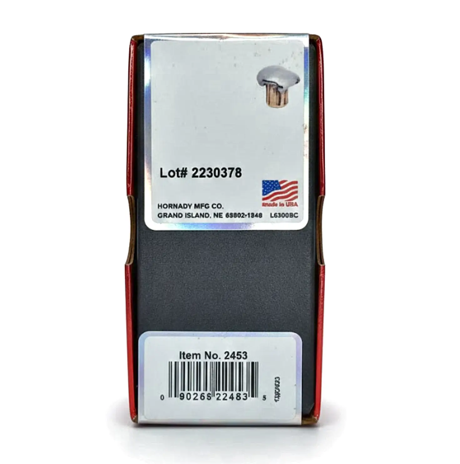 Куля HORNADY Interlock BTSP 6mm 100 gr (100 шт.) Пуля HORNADY Interlock BTSP 6 мм 100 gr (100 шт.)