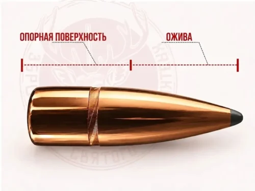 Кулі HORNADY SP INTERLOCK .30 Cal 180 gr (100 шт.) Пули HORNADY SP INTERLOCK .30 Cal 180 gr (100 шт.)