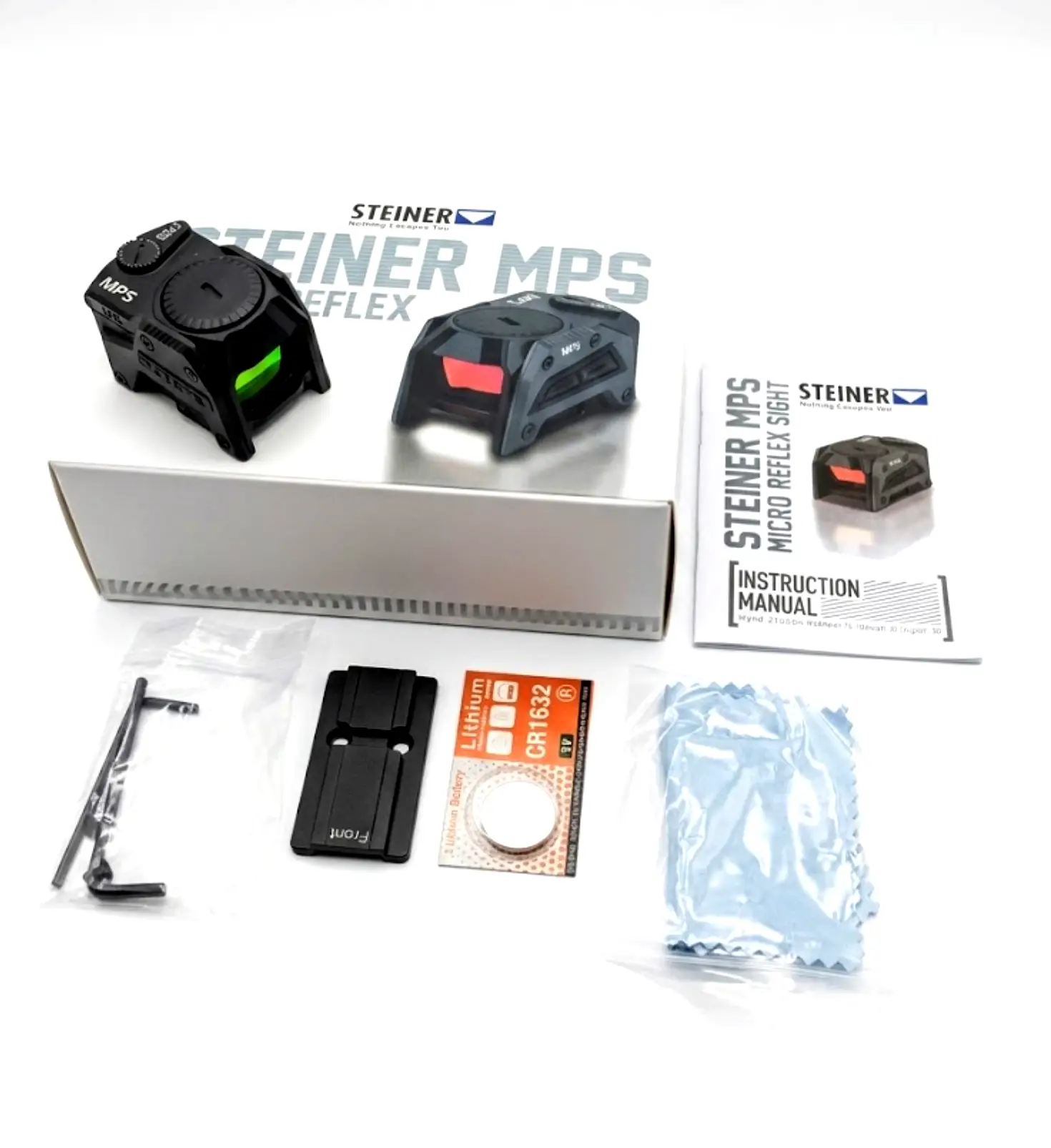 Приціл коліматорний Steiner MPS 1x20 з точкою 3.3 MOA Прицел коллиматорный Steiner MPS 1x20 с точкой 3,3 MOA