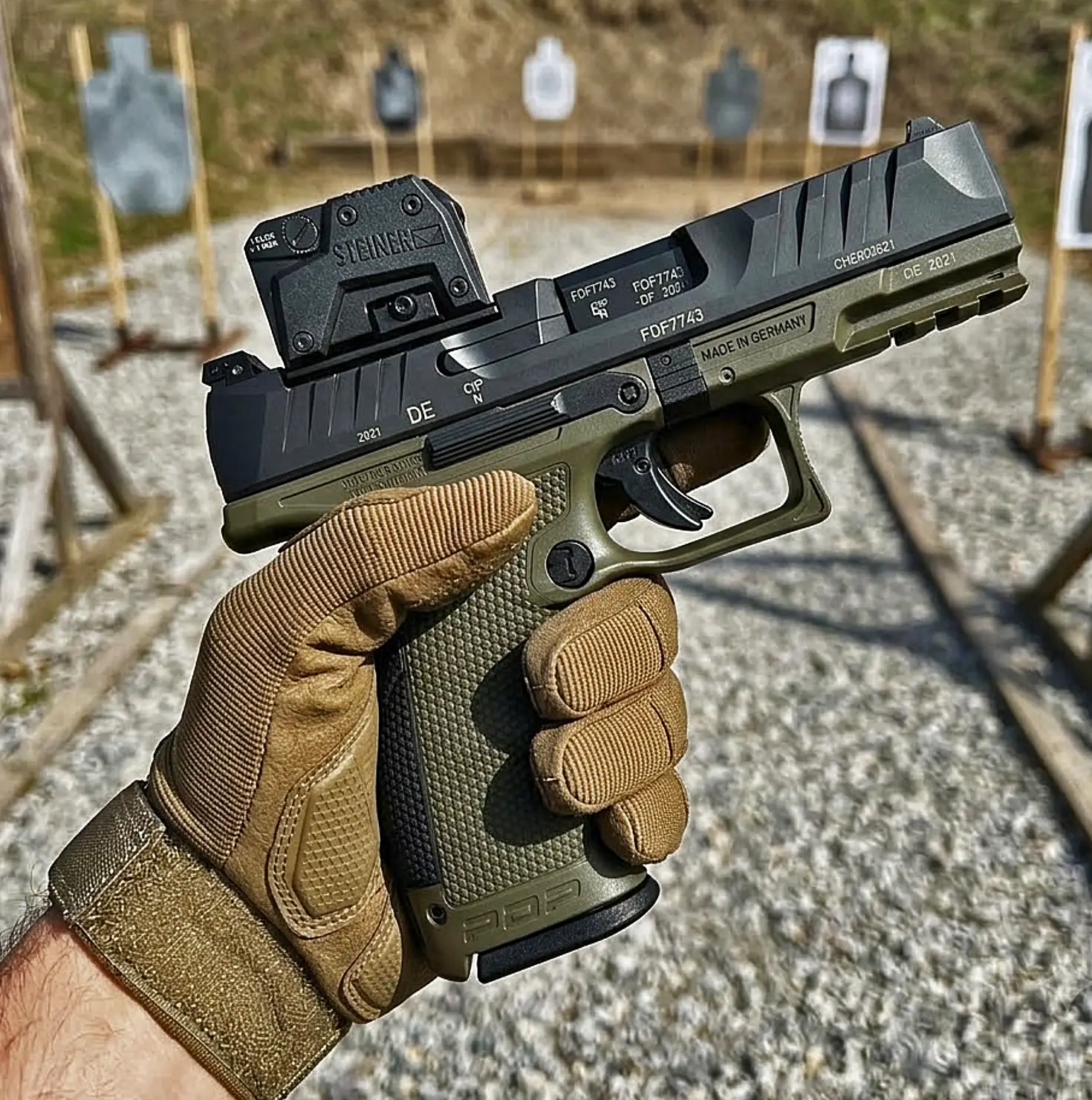 Приціл коліматорний Steiner MPS 1x20 з точкою 3.3 MOA Прицел коллиматорный Steiner MPS 1x20 с точкой 3,3 MOA