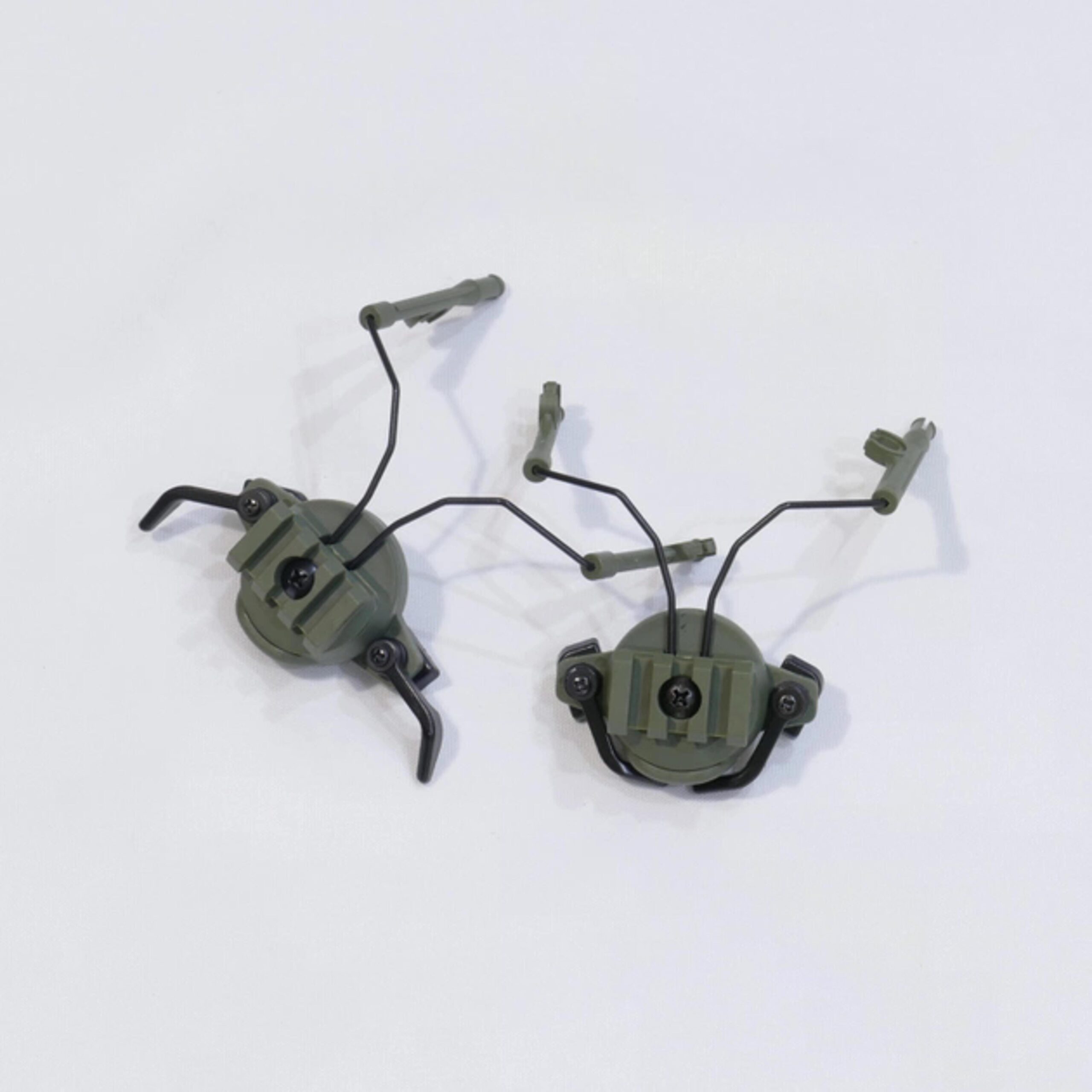 Кріплення адаптер на каску шолом HL-ACC-43-OD для навушників Peltor/Earmor/Walkers (olive)