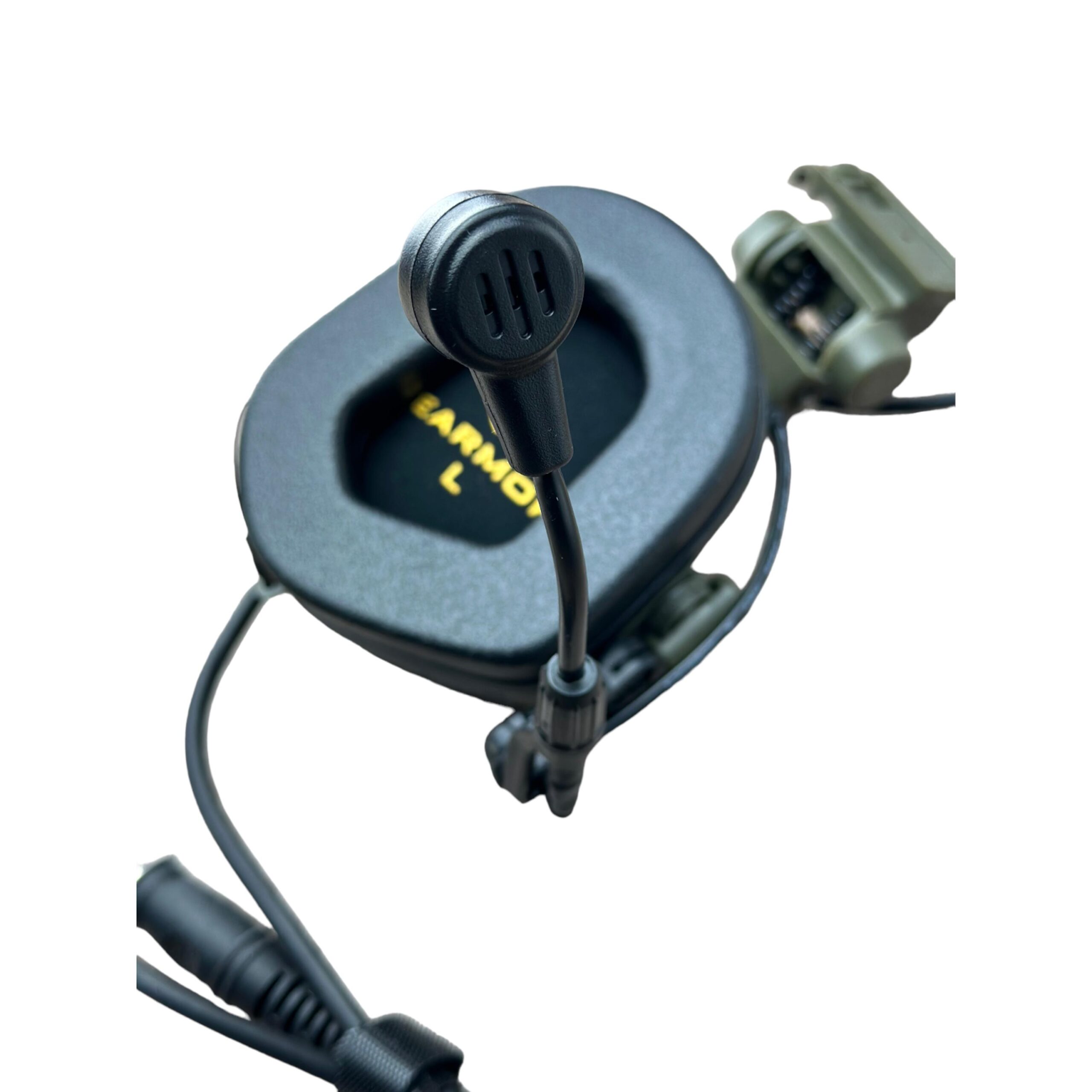 Активні захисні навушники Earmor M32X MARK3 Dual (FG) Olive Mil-Std