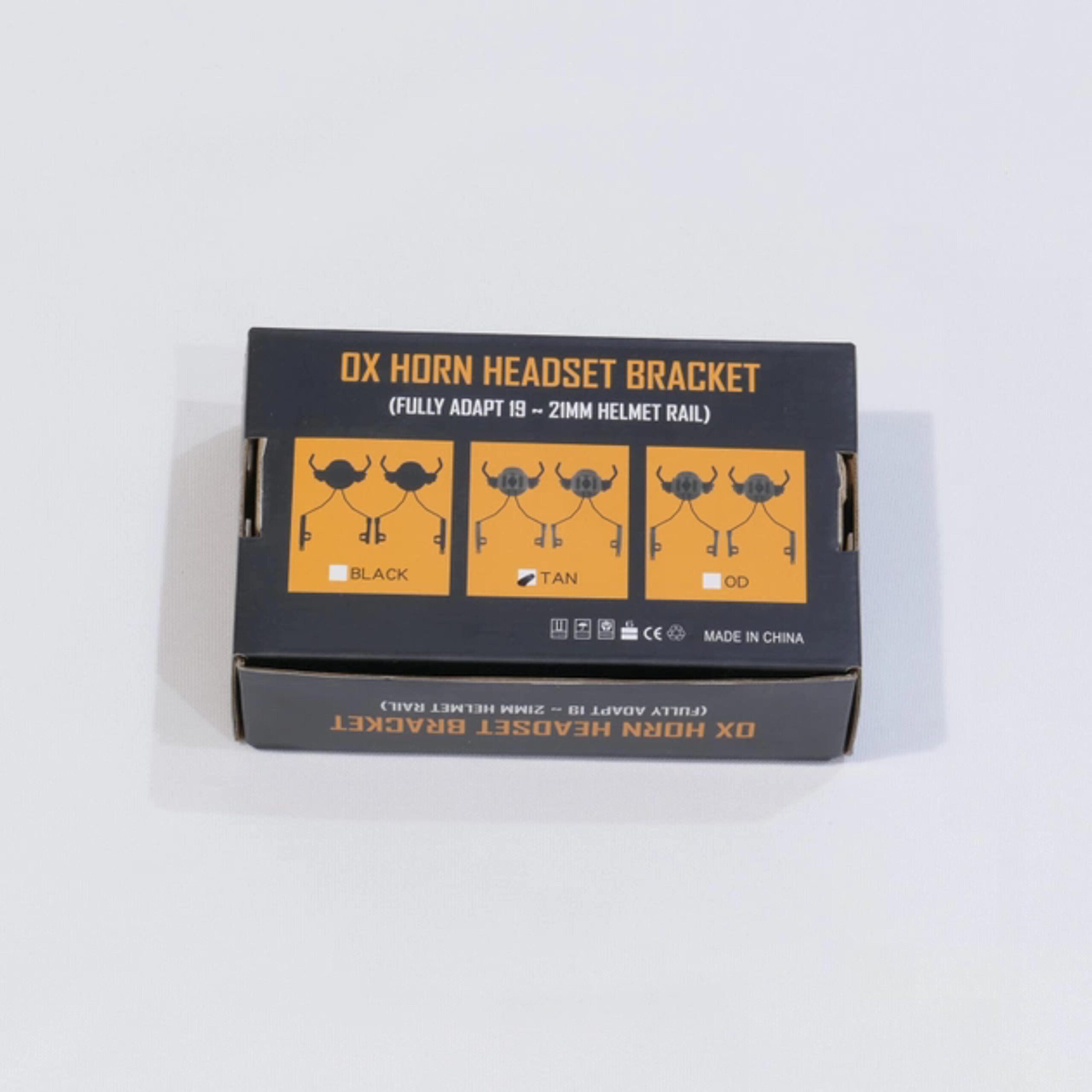 Кріплення адаптер на каску шолом HL-ACC-43-T для навушників Peltor/Earmor/Walkers (tan)
