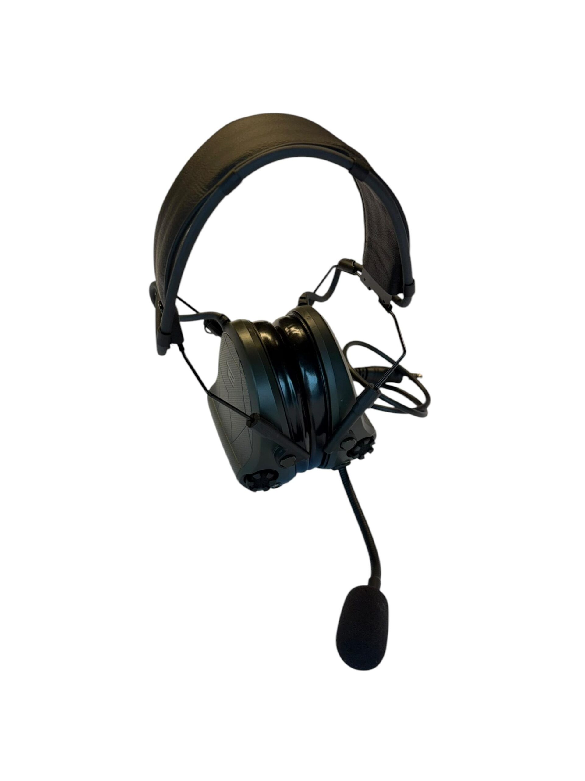 Активні навушники Sordin Supreme T2 Headband Green з адаптерами та мікрофоном (303006-10P-MIC)
