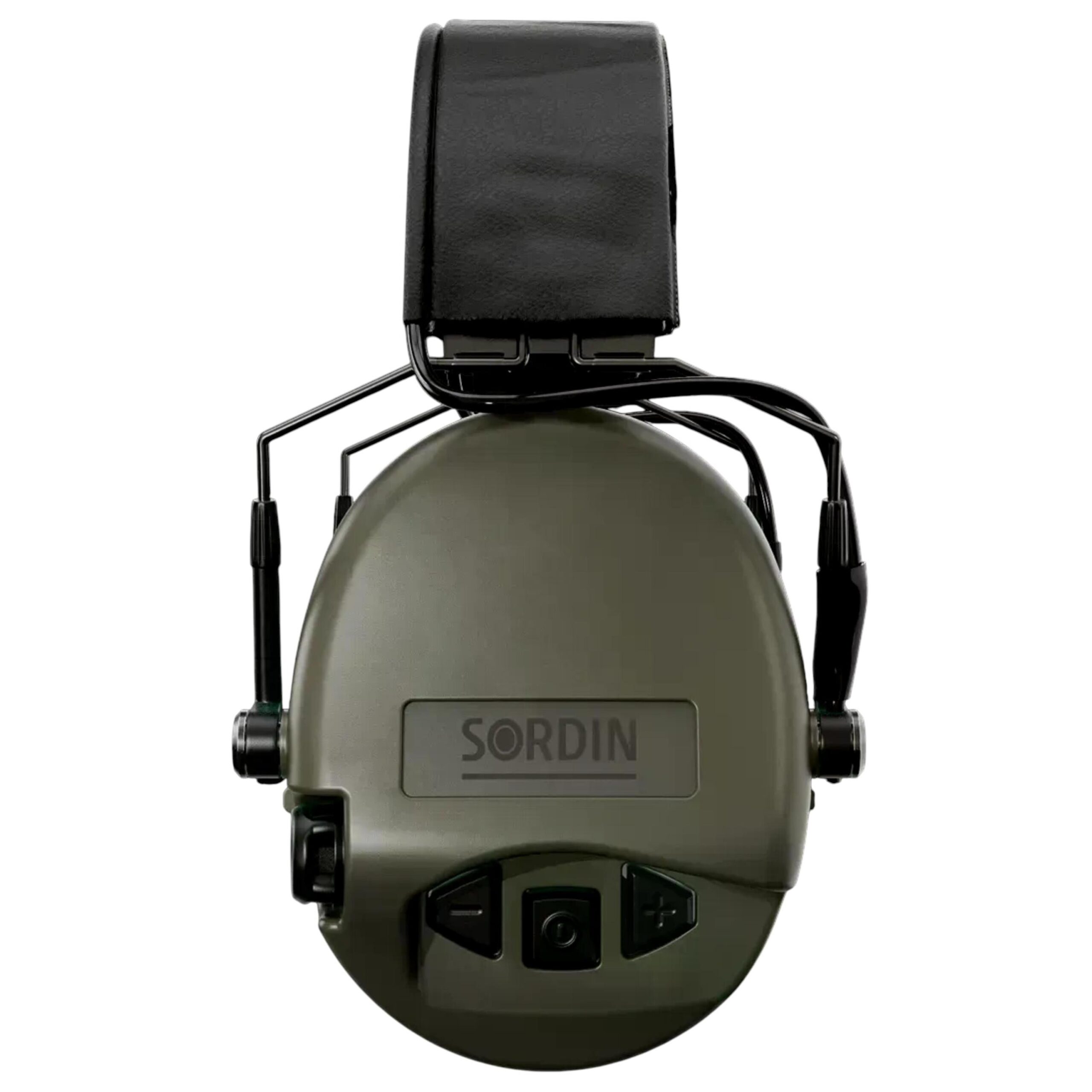 Активні навушники для стрільби Sordin Supreme Mil AUX Slim Headband Green 74308-06-S