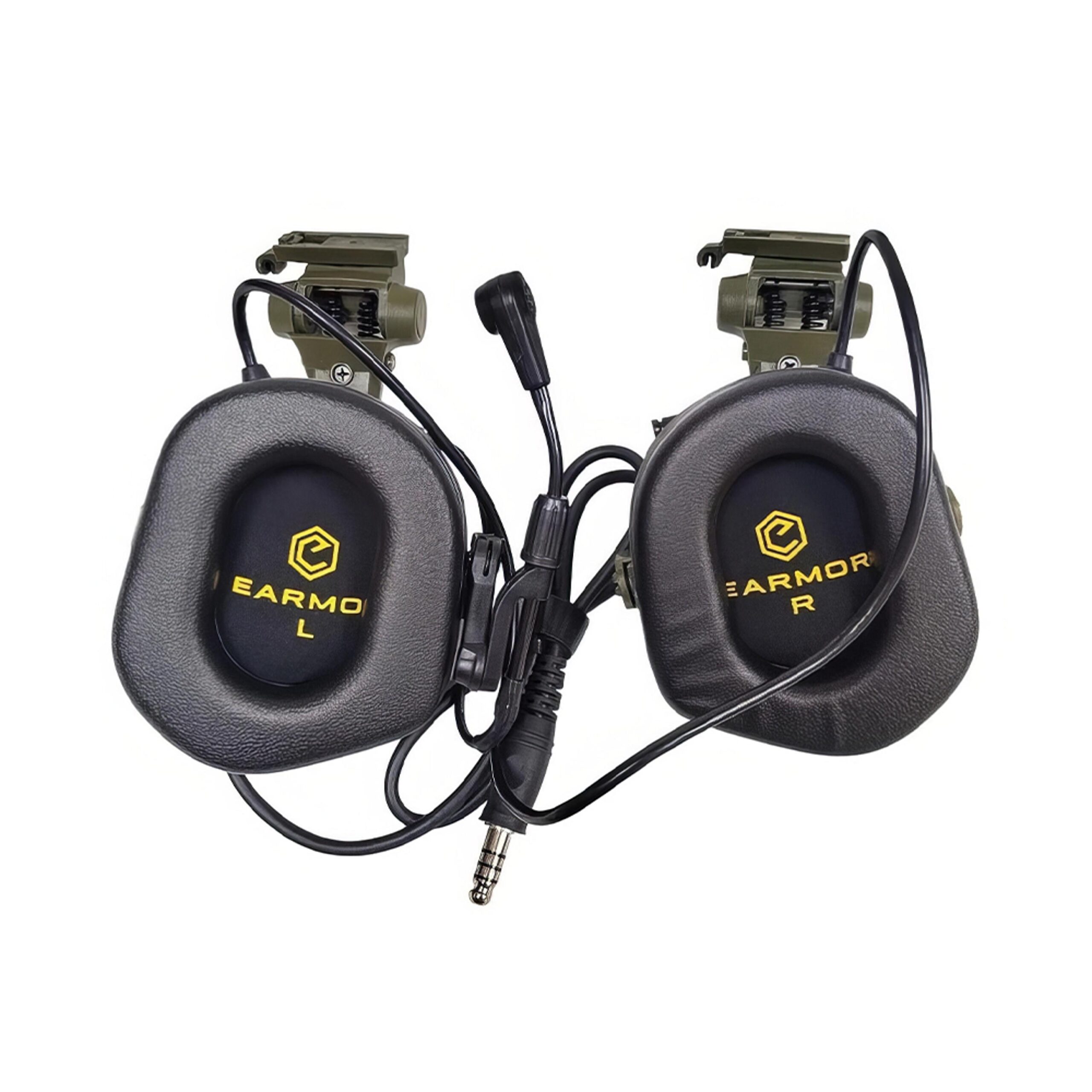 Активні захисні навушники Earmor M32X MOD4 (FG) Olive