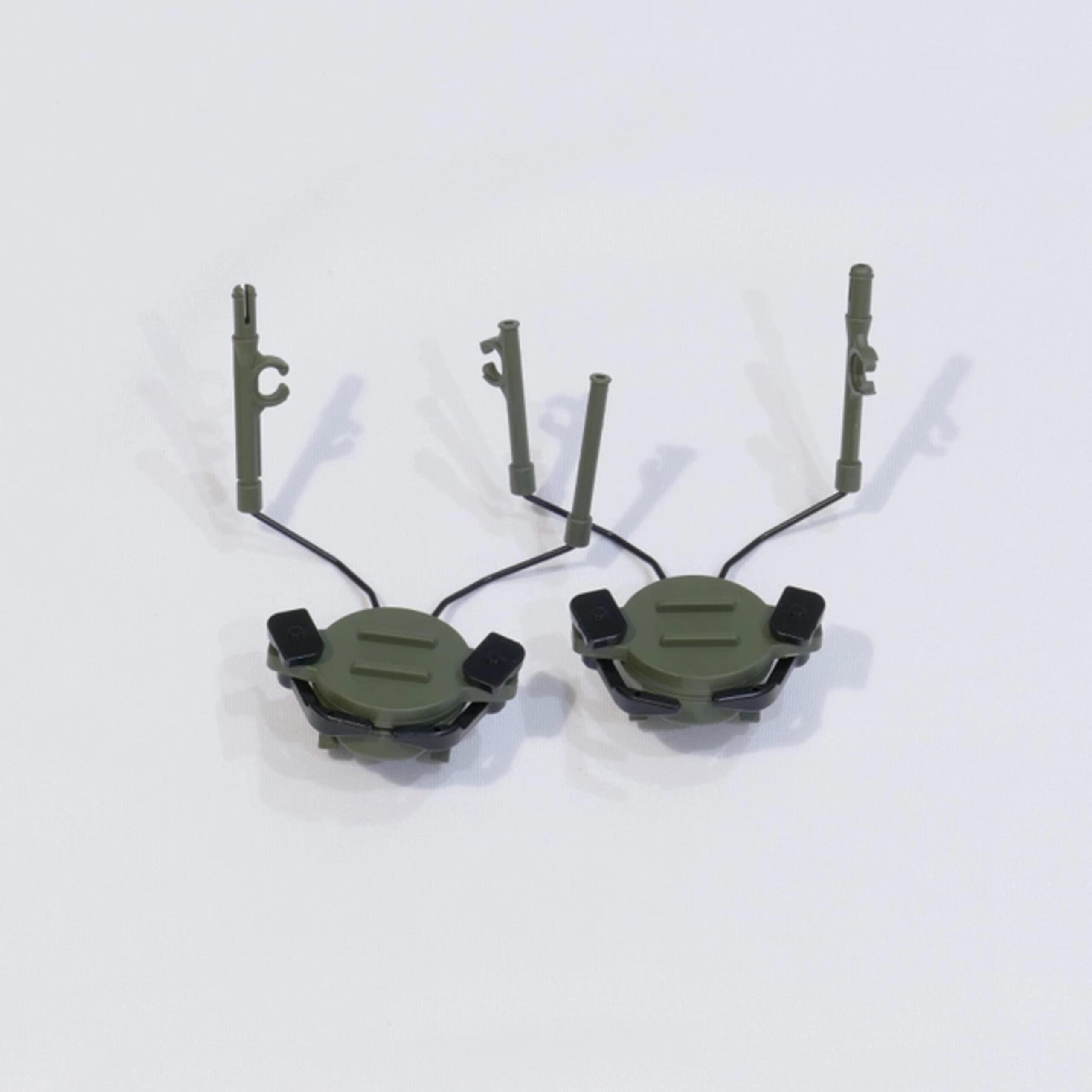 Кріплення адаптер на каску шолом HL-ACC-43-OD для навушників Peltor/Earmor/Walkers (olive)