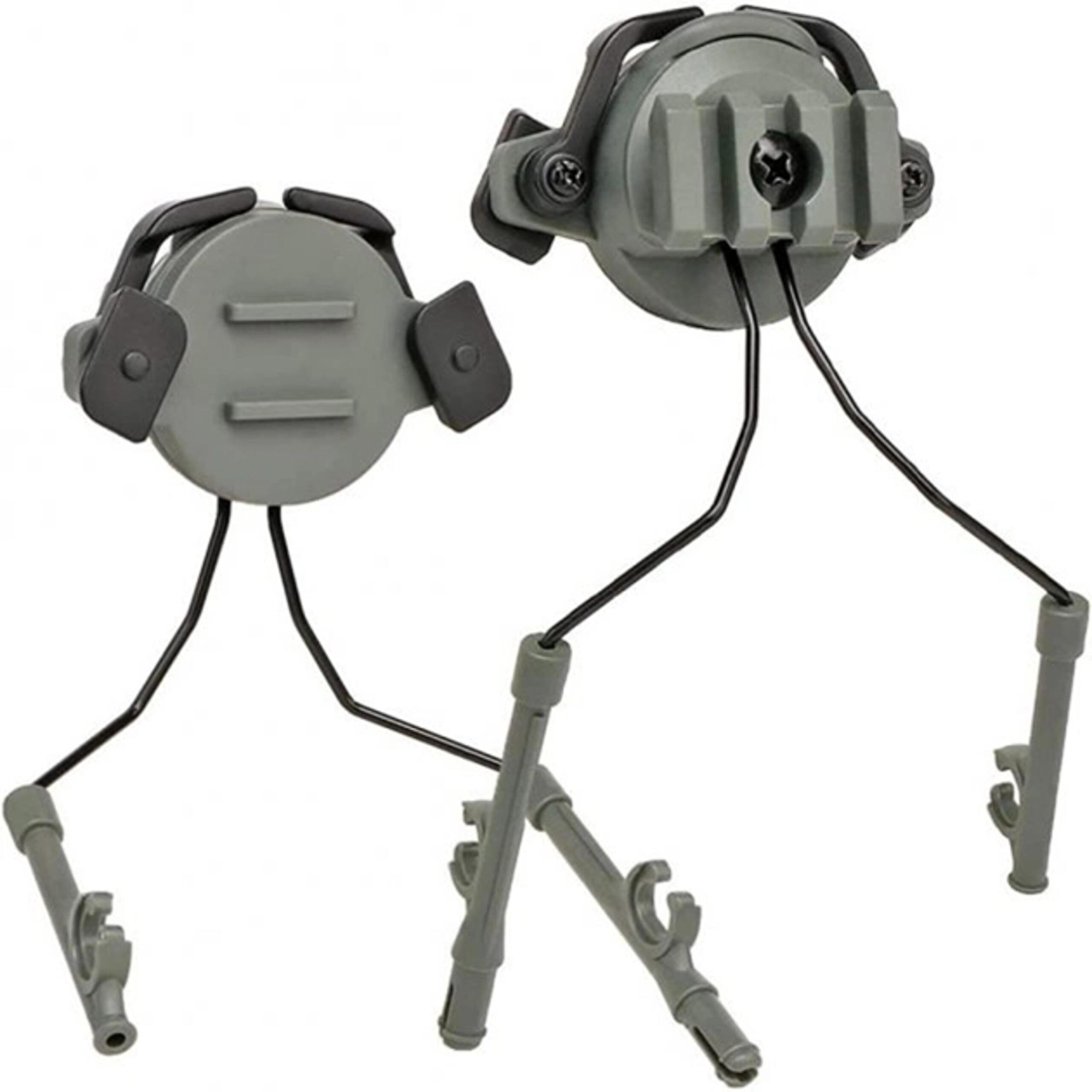 Кріплення адаптер на каску шолом HL-ACC-43-OD для навушників Peltor/Earmor/Walkers (olive)