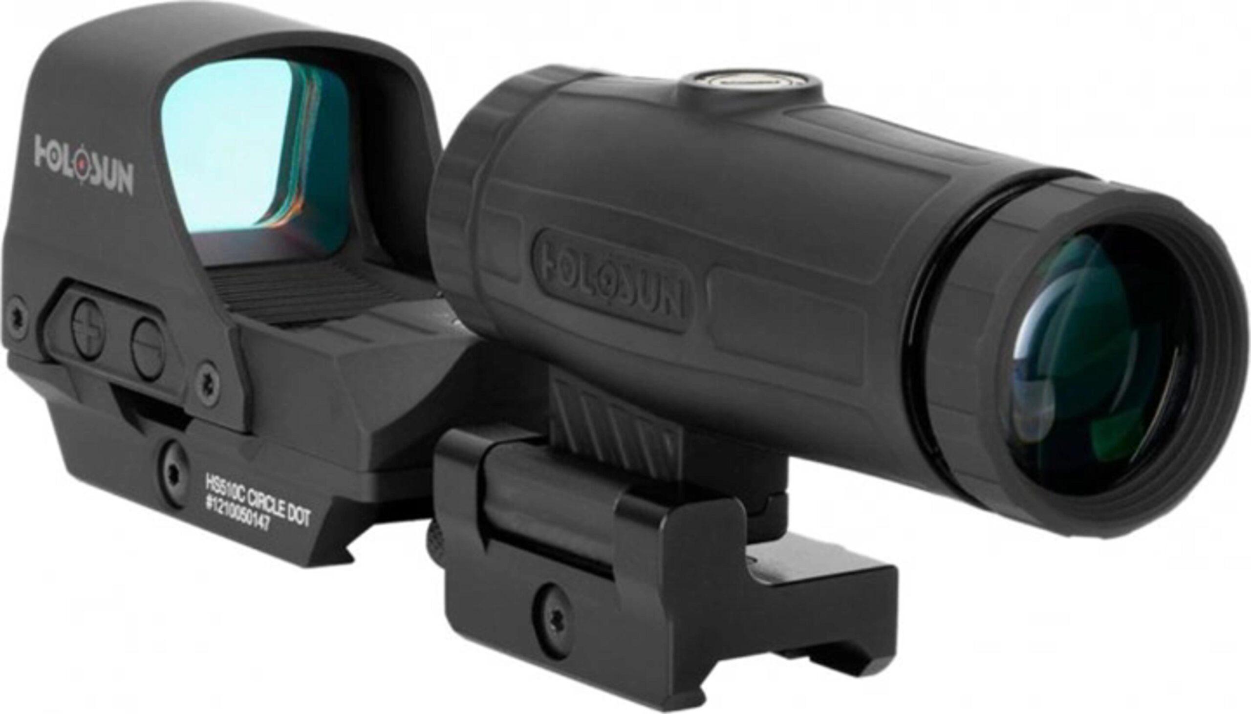 Коліматорний приціл Holosun HS510C та збільшувач HM3X (Combo Set)