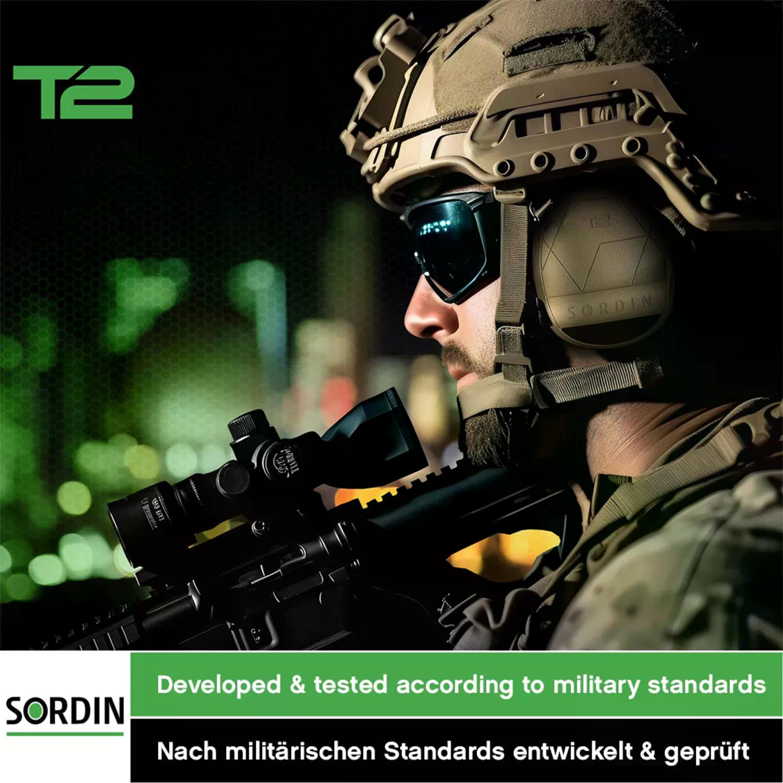 Активні навушники Sordin Supreme T2 Headband Tan (303005-10P)