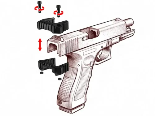 Тактична рукоятка для зведення затвора Glock Тактическая рукоятка взведения затвора Glock