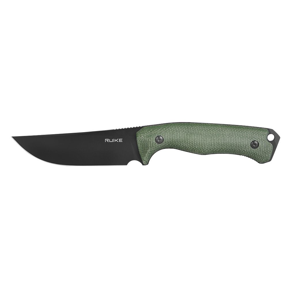 Ніж фіксований мисливський Ruike F186-MG, (11.8 см) D2 / Micarta зелений