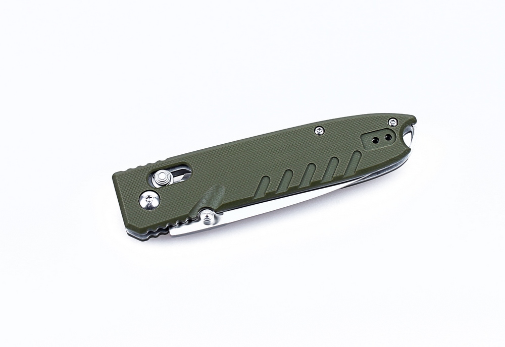 Ніж складаний туристичний Ganzo G746-1 ( 8.5 см) 440С / G10 чорний