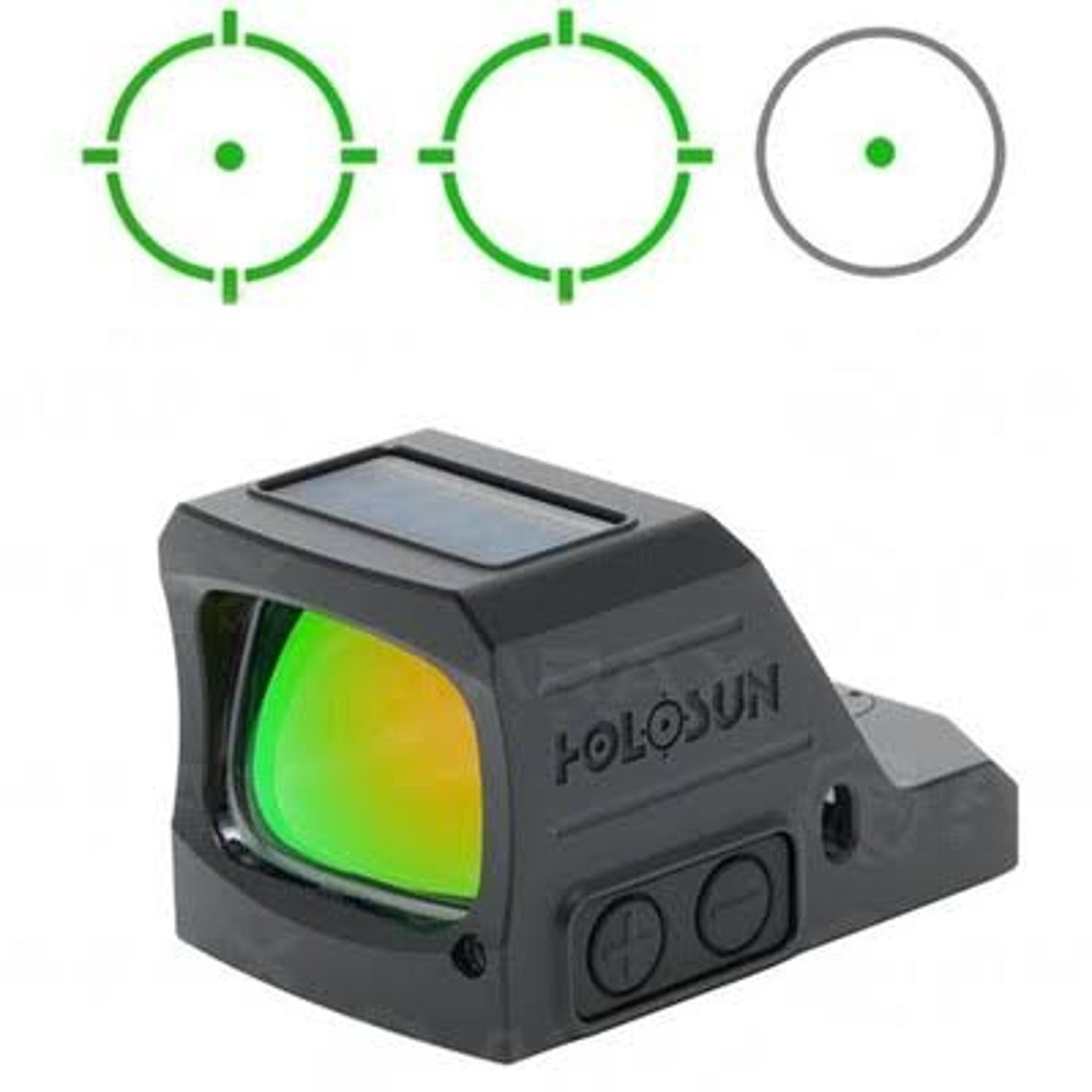 Коліматорний приціл пістолетний Holosun HE507C-GR X3 Green Dot точка 2 MOA + коло 65 МОА