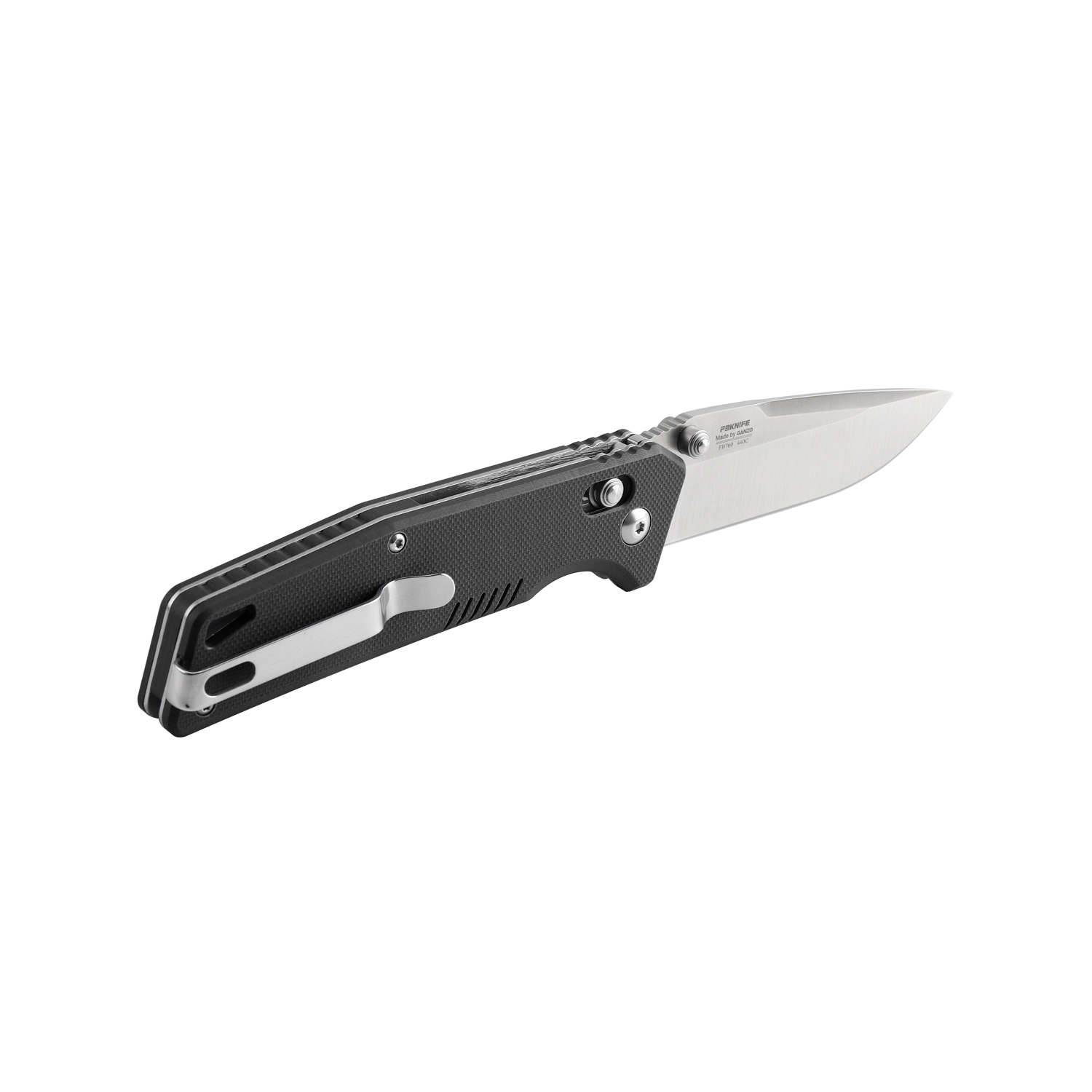 Ніж складаний туристичний Firebird FB7601 (8.7 см) 440С / G10 чорний