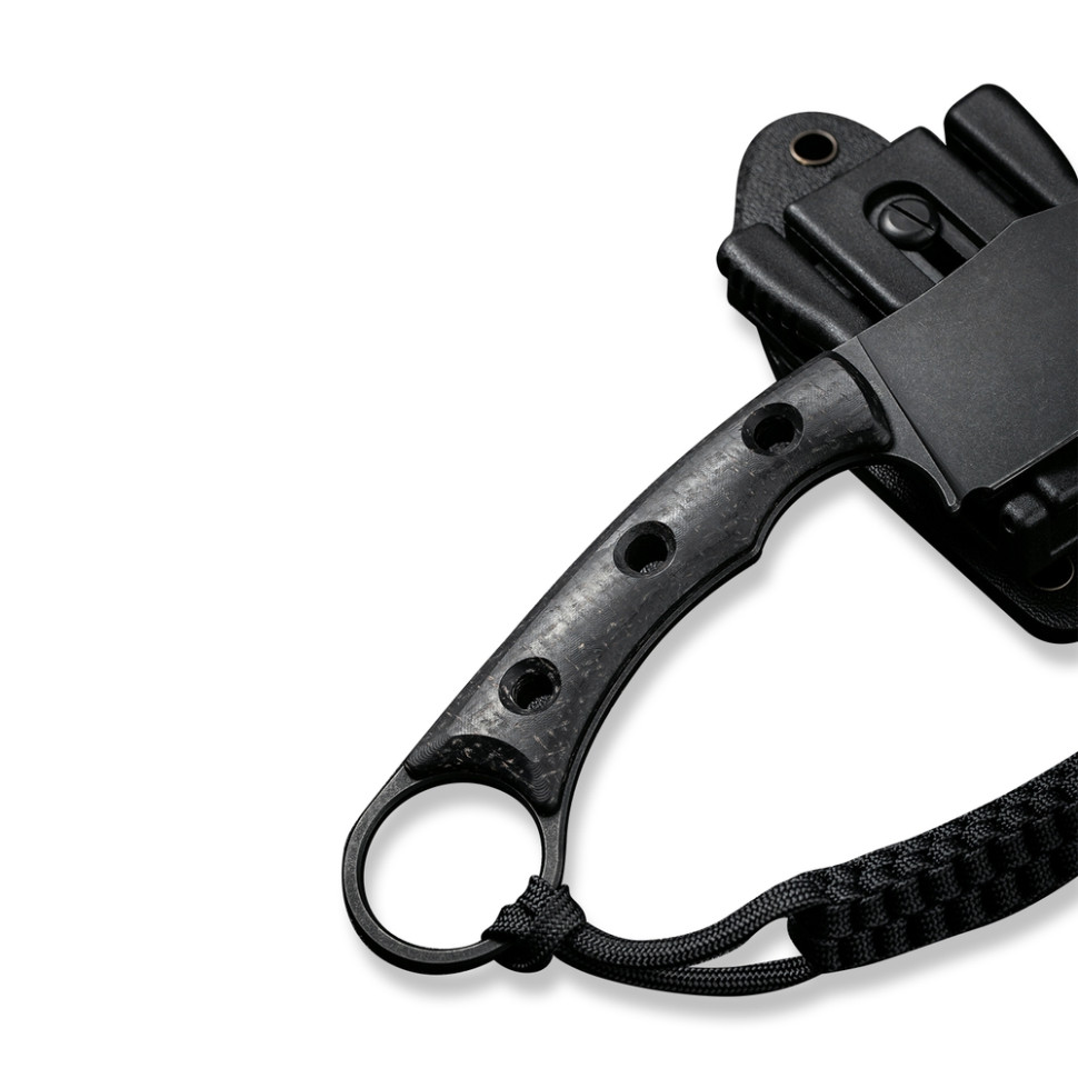 Ніж фіксований тактичний Civivi Midwatch, (8.6 см) N690 / Micarta чорний