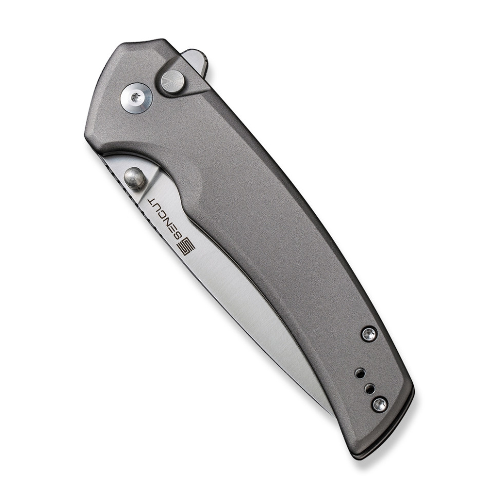 Ніж складаний туристичний Sencut Serene, (8.8 см) D2 / Aluminum сірий