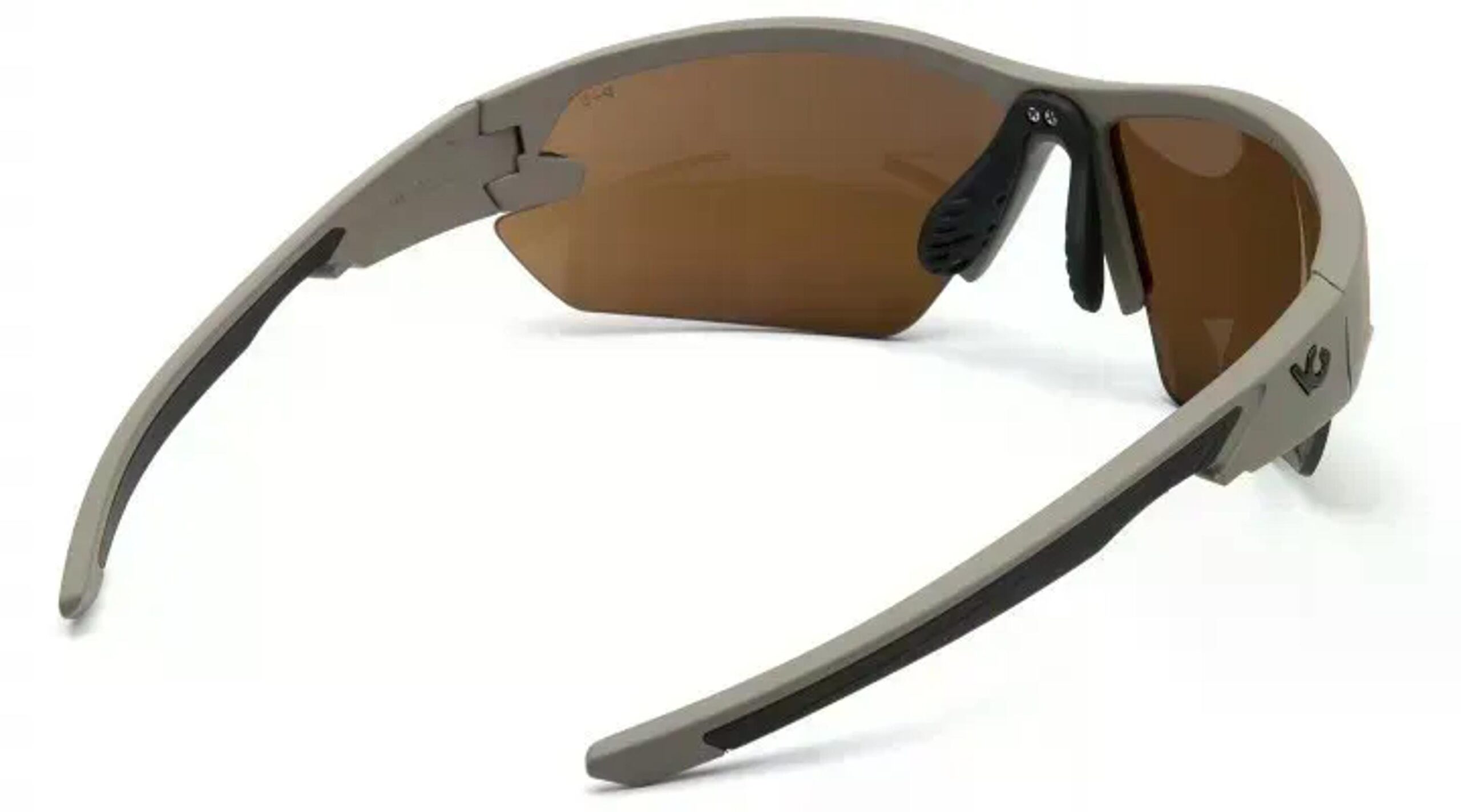 Захисні окуляри Venture Gear Tactical Semtex 2.0 Tan (bronze) Anti-Fog, коричневі в пісочній оправі