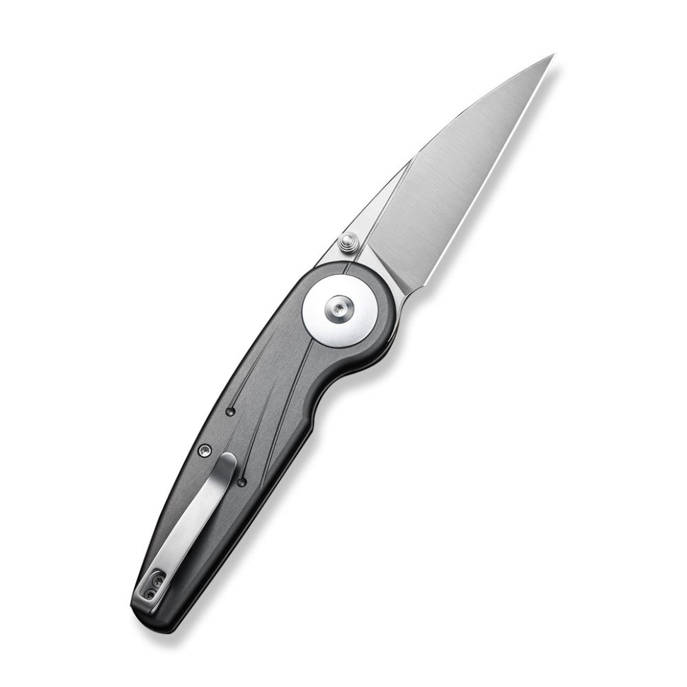 Ніж складаний туристичний Civivi Starflare, (8.4 см) Nitro-V / Aluminum сірий