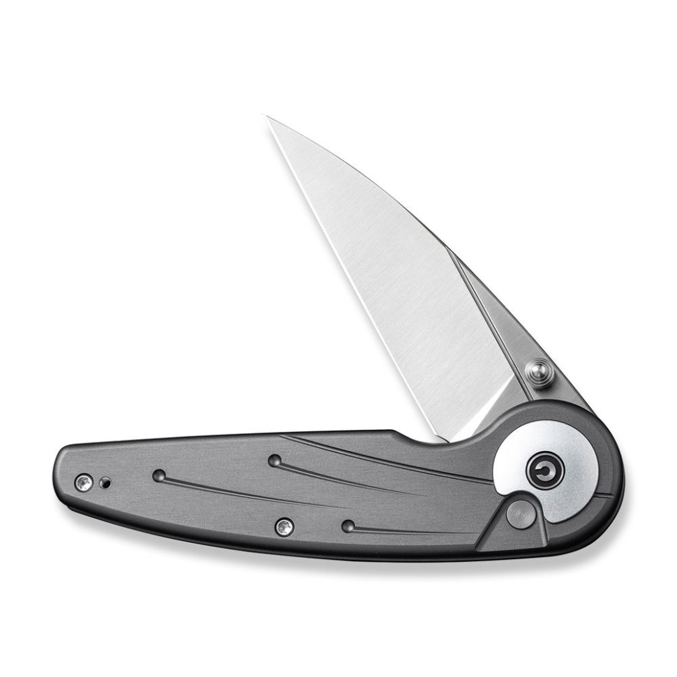 Ніж складаний туристичний Civivi Starflare, (8.4 см) Nitro-V / Aluminum сірий