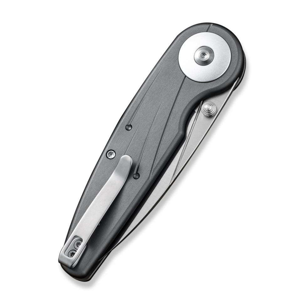 Ніж складаний туристичний Civivi Starflare, (8.4 см) Nitro-V / Aluminum сірий