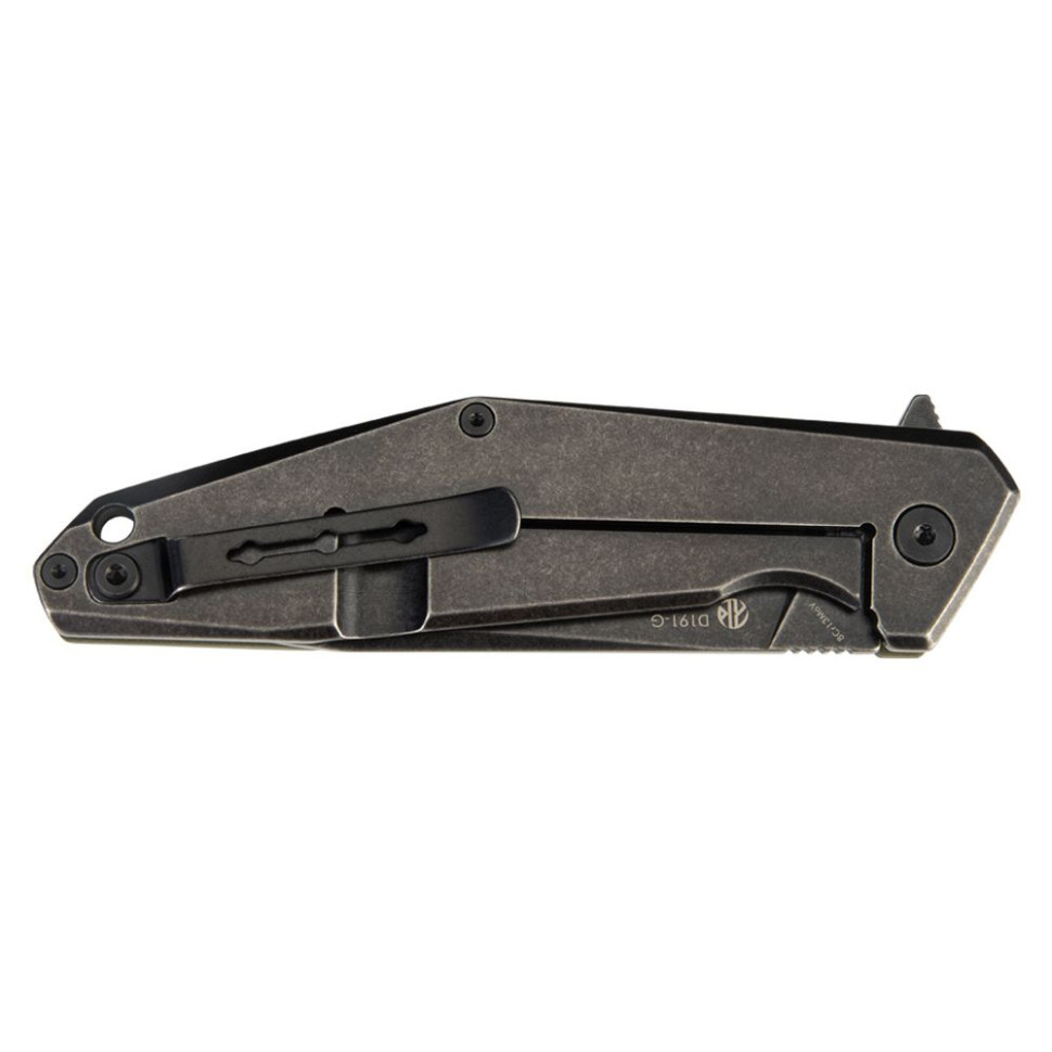 Ніж складаний туристичний Ruike D191-G, (9.2 см) 8Cr13Mov / G10 + steel 420 зелений