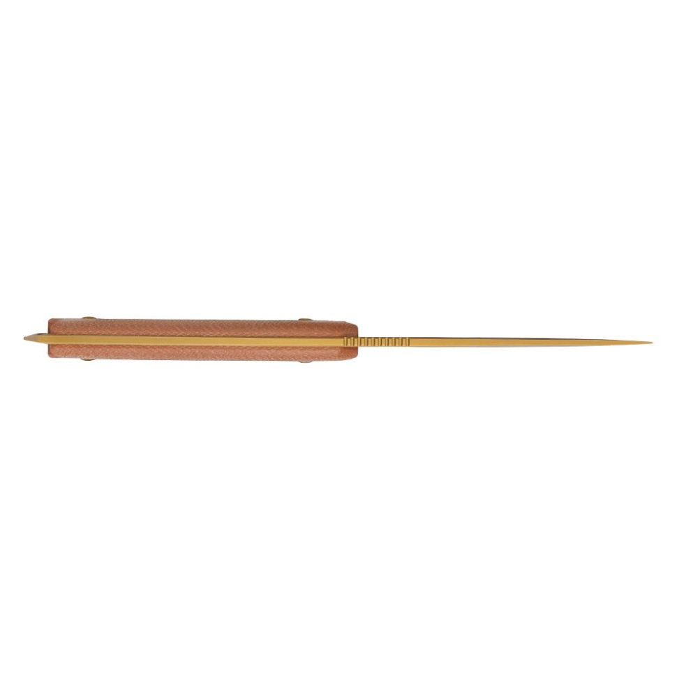 Ніж фіксований мисливський Ruike F186-MN, (11.8 см) D2 / Micarta коричневий