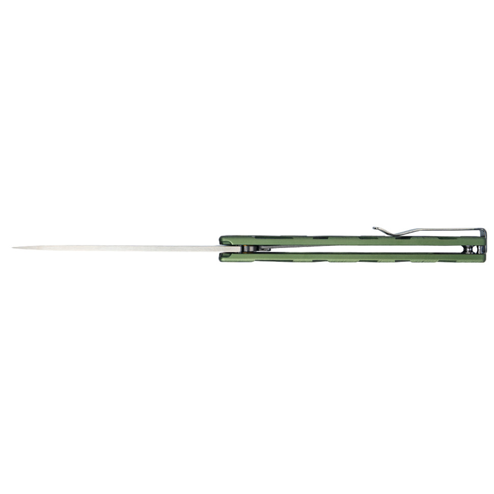 Ніж складаний туристичний Ruike P878-AG, (8.7 см) 14C28N / 6063Aluminum зелений