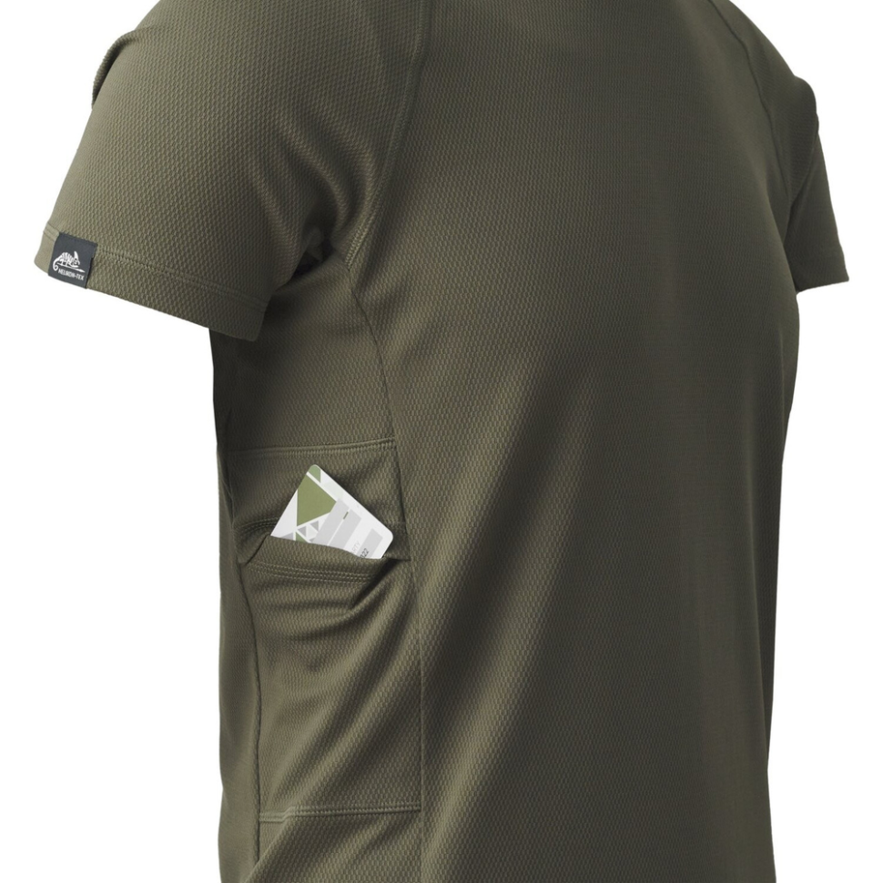 Термоактивна футболка Helikon-Tex Functional T-shirt - Quickly Dry - Olive Green, розмір M
