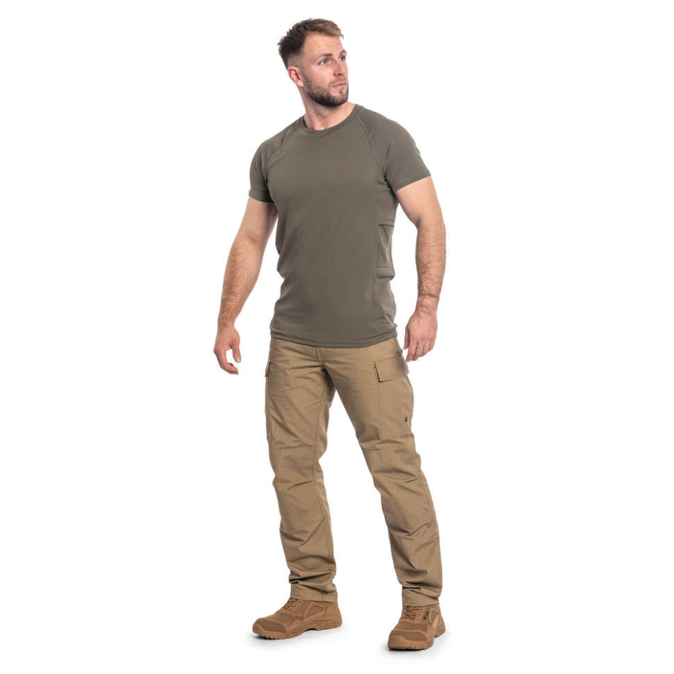 Термоактивна футболка Helikon-Tex Functional T-shirt - Quickly Dry - Olive Green, розмір M