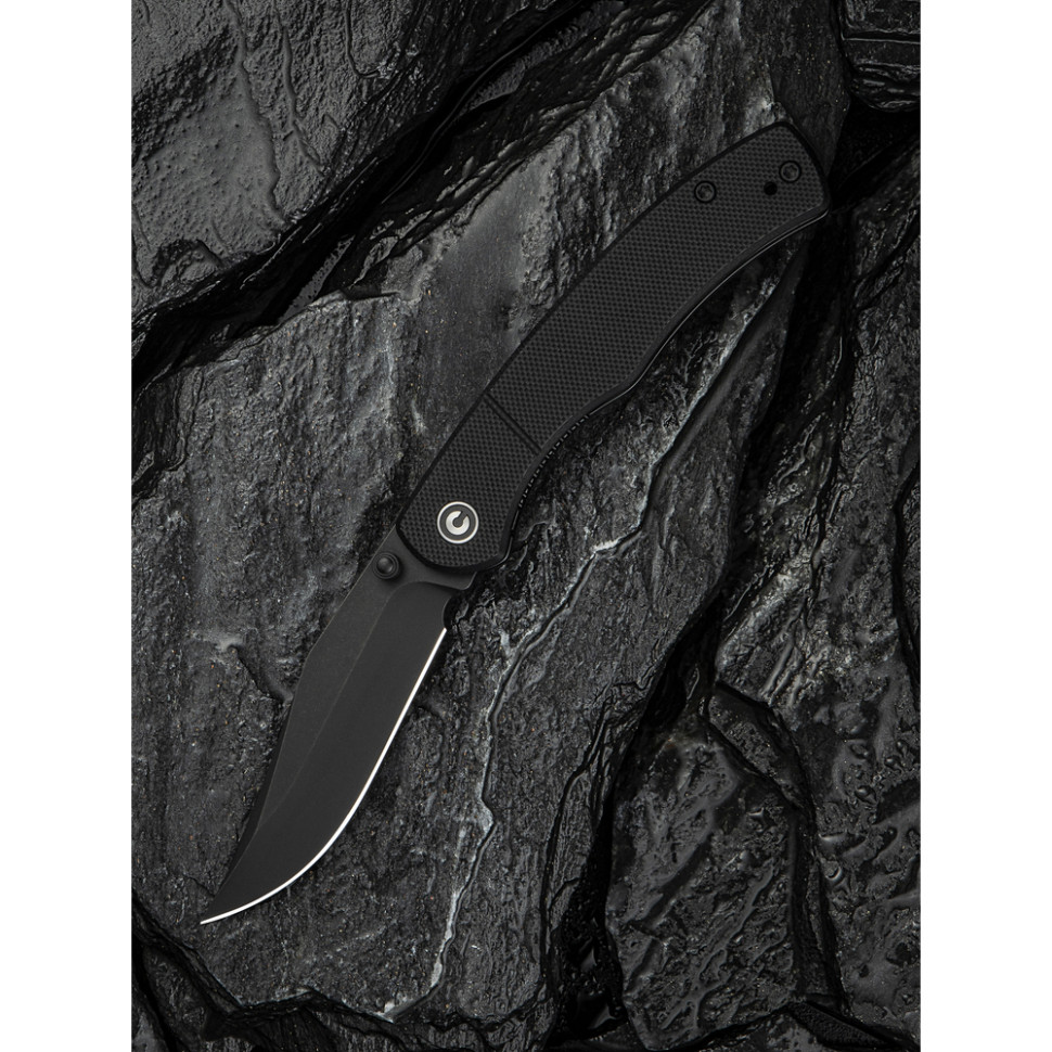 Ніж складаний кишеньковий Civivi Clingman, (7.6 см) Nitro-V / G10 чорний