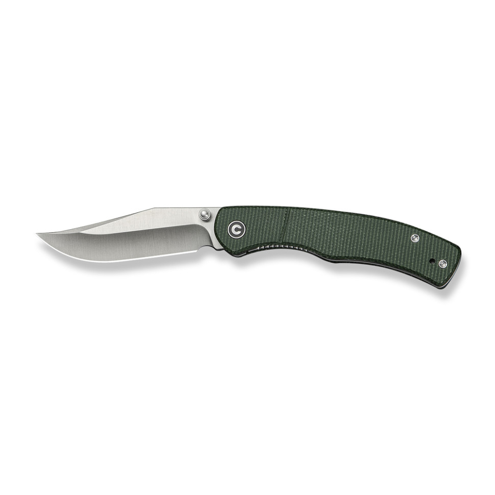 Ніж складаний кишеньковий Civivi Clingman, (7.6 см) Nitro-V / Micarta темно-зелений