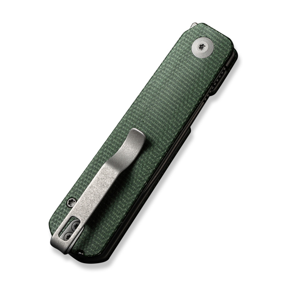 Ніж складаний кишеньковий Civivi Sendy, (7.2 см) Nitro-V / Micarta темно-зелений