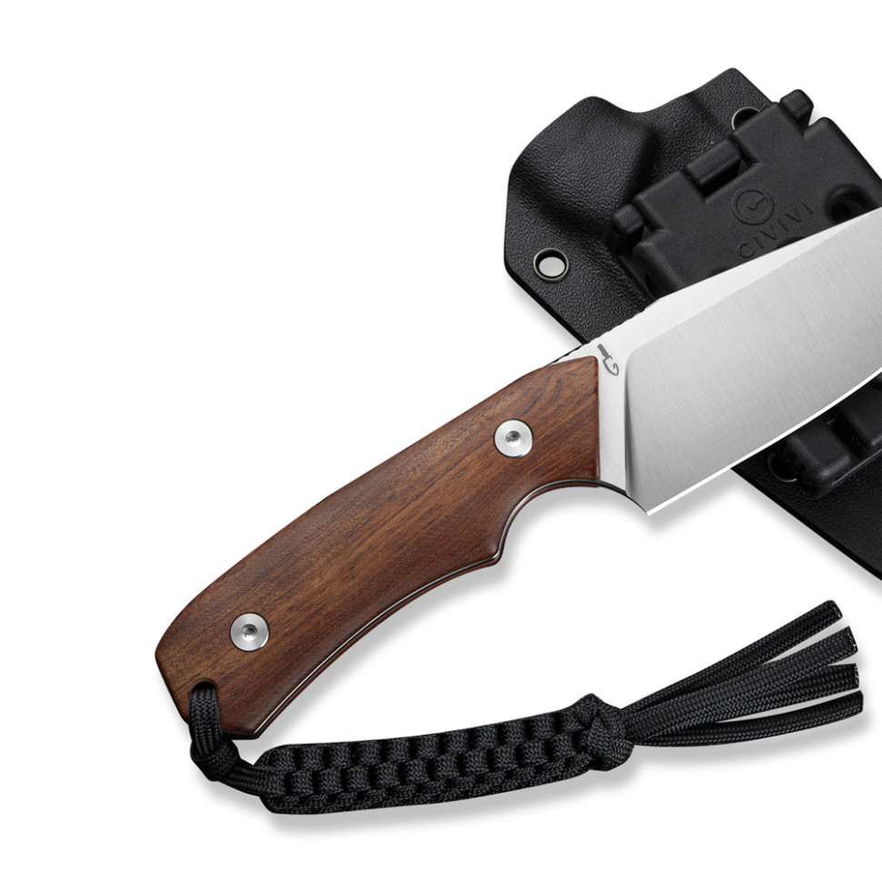Ніж фіксований тактичний Civivi Gander, (9.2 см) 14C28N / Guibourtia Wood