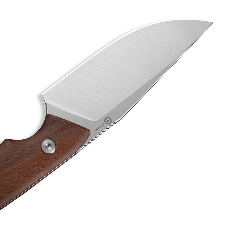 Ніж фіксований тактичний Civivi Gander, (9.2 см) 14C28N / Guibourtia Wood
