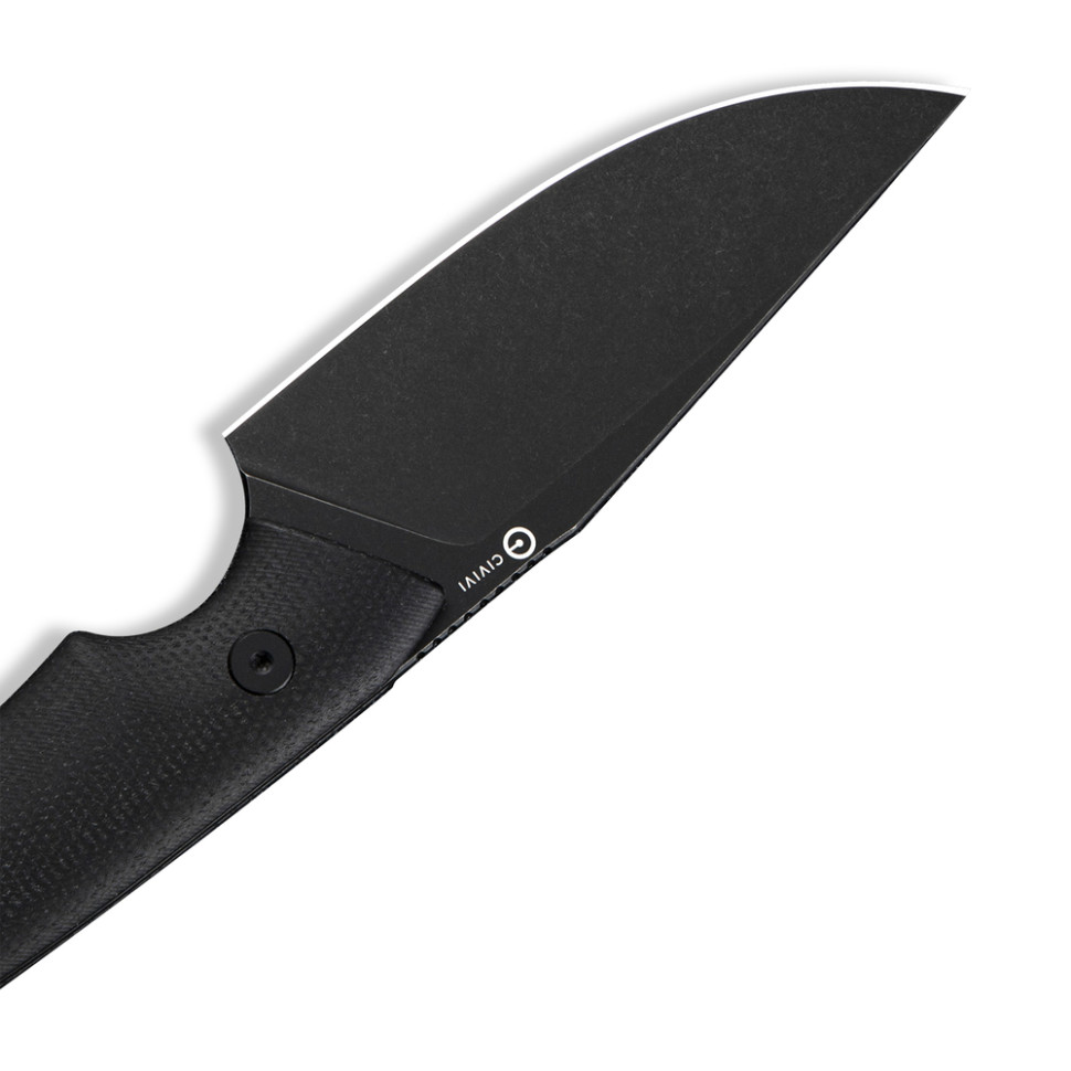 Ніж фіксований тактичний Civivi Gander, (9.2 см) 14C28N / Micarta чорний