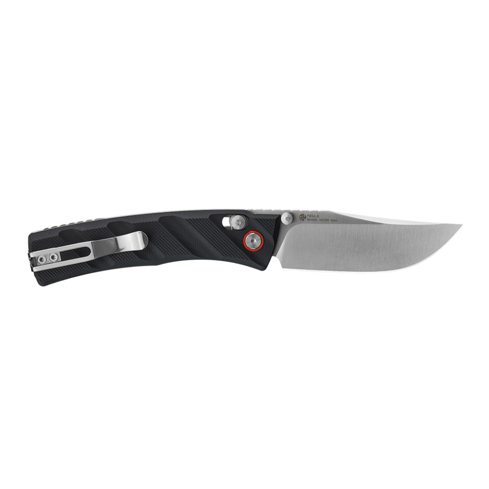 Ніж складаний кишеньковий Ruike P856-B, (7.9 см) 14C28N / G10 чорний