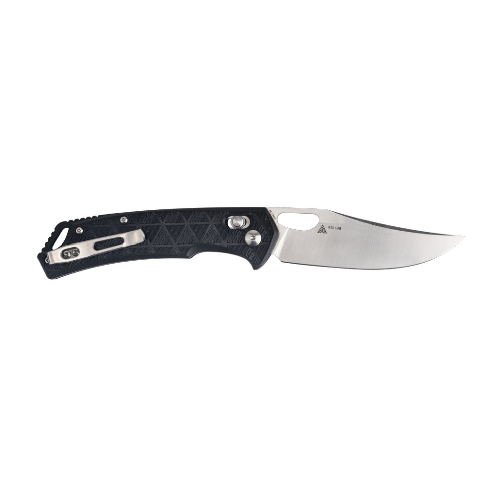 Ніж складаний туристичний SRM Retriever 9201-PB (9 см) 8Cr13MoV / FRN чорний