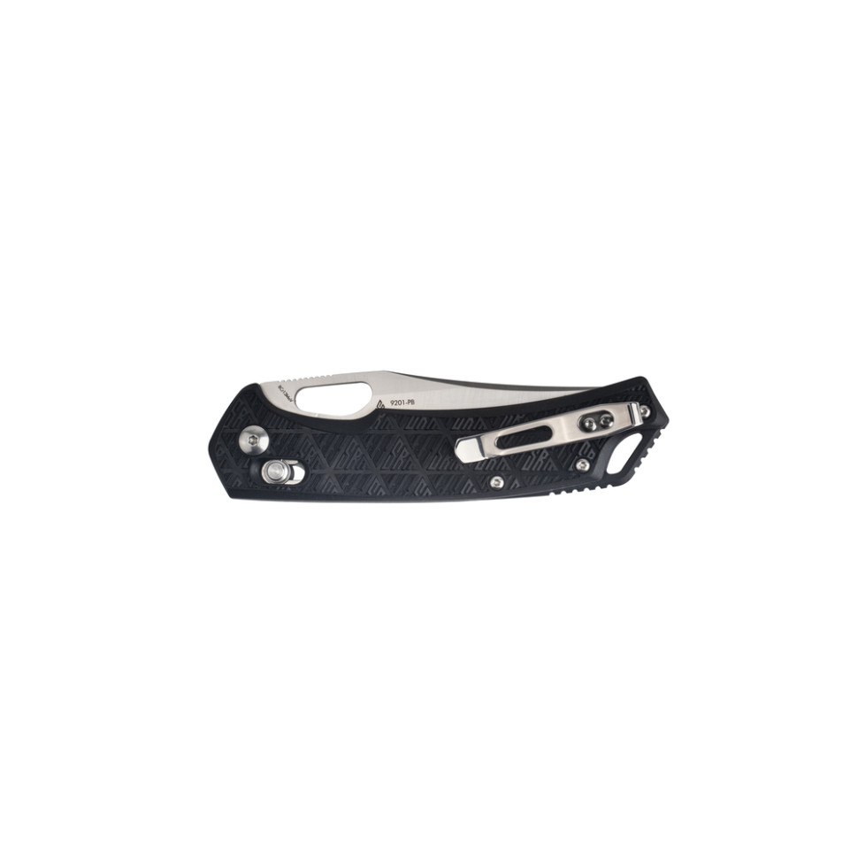 Ніж складаний туристичний SRM Retriever 9201-PB (9 см) 8Cr13MoV / FRN чорний